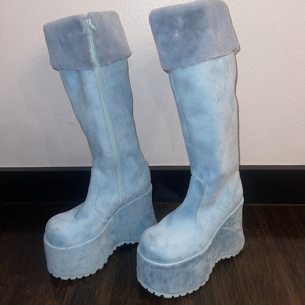 Dollskill Current Mood Platform Boots!